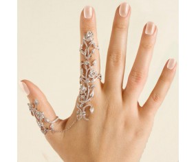 Sada prstienkov "Douha Flower" Silver