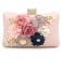 Luxusná spoločenská kabelka-ružová "Flower"