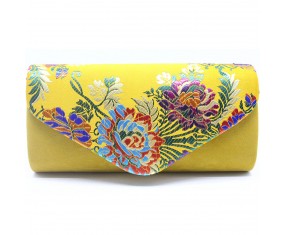 Spoločenská večerná kabelka "Floral Clutch"