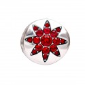 Prívesok na náramok "Red Star" 925 Šterlingové striebro