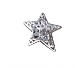 Prívesok na náramok "Knitted Star" 925 Šterlingové striebro